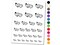 Heart Couple Love Anniversary Valentine's Day Temporary Tattoo Water Resistant Fake Body Art Set Collection